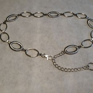 Silver Chain Belt